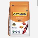Optimum All Life Stages 3 in 1 Super Formula Fish Food for Carp, Goldfish and Cichlid Spirulina 12% Floating Type (Small Pellet 400 g)