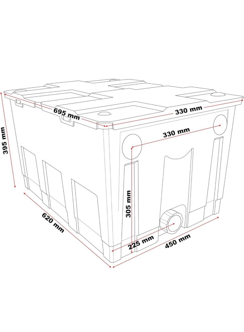 SunSun CBF550 Organic Pond or Pond Filter up to 60,000 l - Image 5