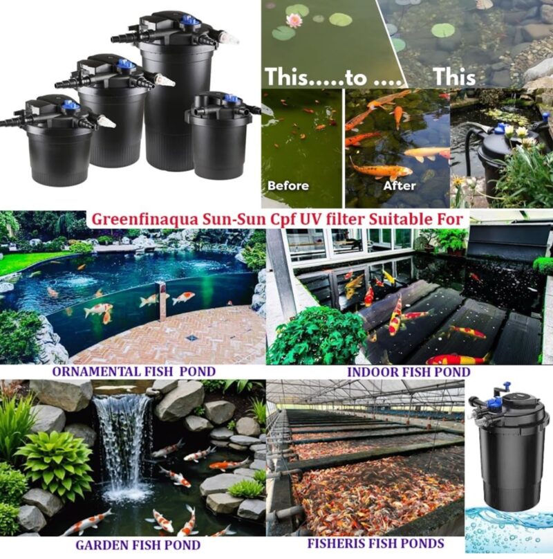 Sun Sun CPF-2500 Bio Pressure Pond Filter UVC 11w Original From Sunsun - Image 7
