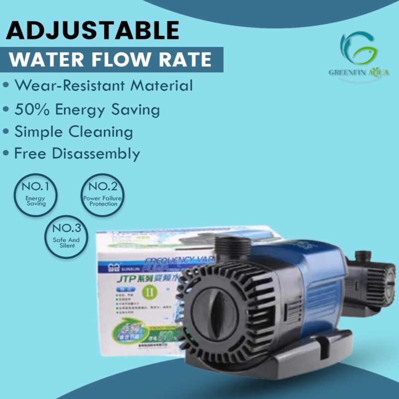 SunSun JTP – 5000 Frequency Variation Submersible Pump External Pump 30w - Image 6