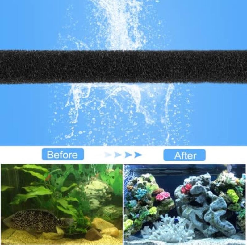 Xinyou Aquarium Bio Filter Sponge Media Blue and Black (XY 1810) - Image 6