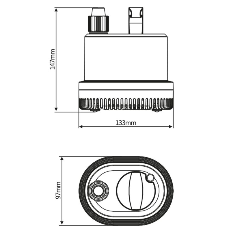 SunSun CHL-3500 Pond Pump 3500l/h Flat-Priming for Ponds, Water Streams, Fountains, etc. - Image 10