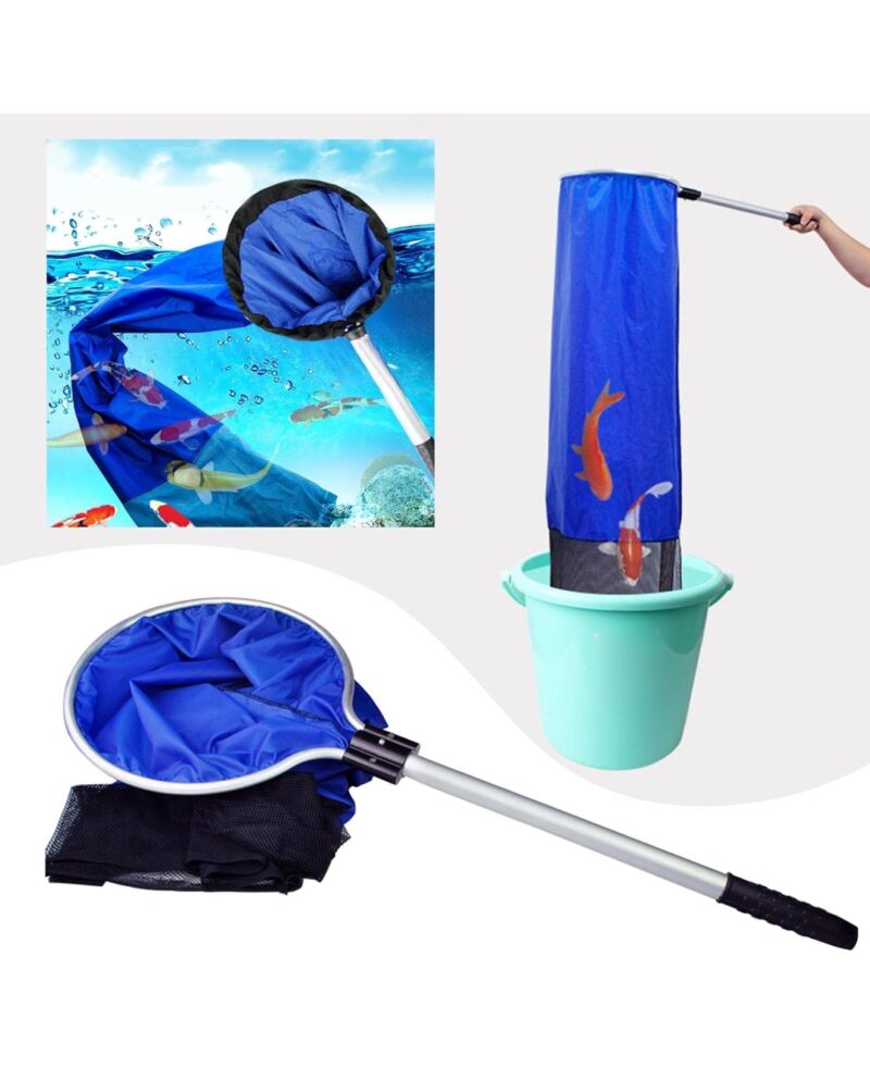 Socknet Outdoor Fishing Net with Handle for Koifish Easy Catch Release - Image 4