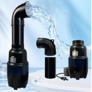 CEF-50000A High Performance Large Flow Vertical Pond Pump. High Flow Fish Pond Pump Circulating Pump. Variable Frequency Submersible Pump For Koi Fish Pond. 40000lph