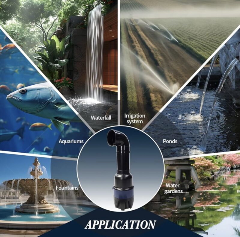 CEF-50000A High Performance Large Flow Vertical Pond Pump. High Flow Fish Pond Pump Circulating Pump. Variable Frequency Submersible Pump For Koi Fish Pond. 40000lph - Image 3