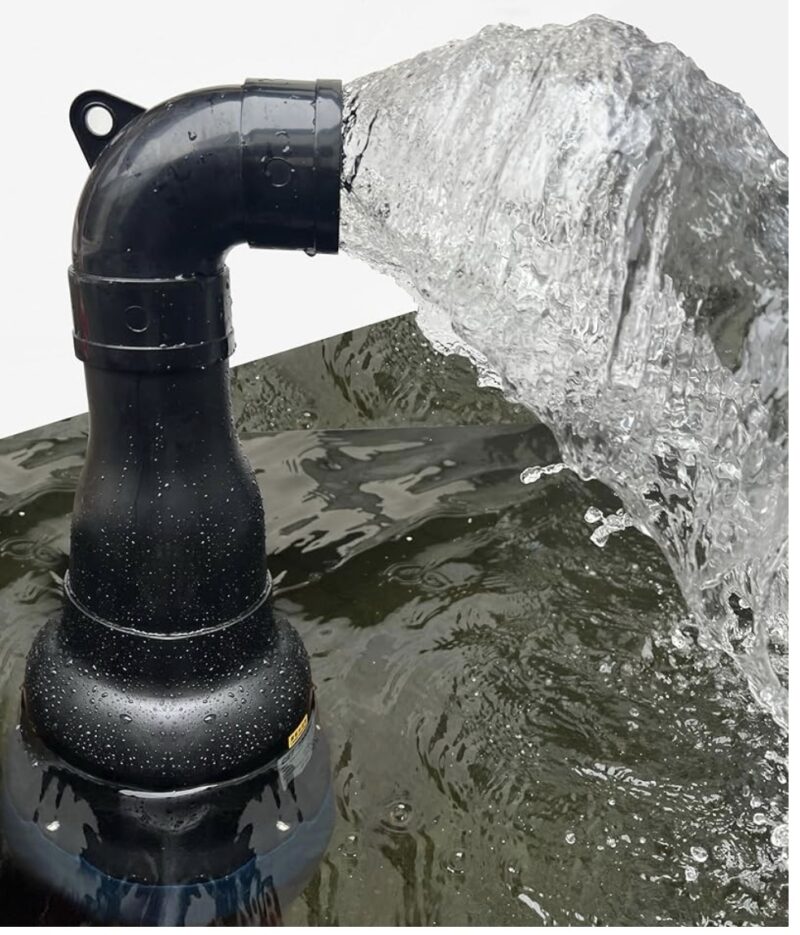CEF-50000A High Performance Large Flow Vertical Pond Pump. High Flow Fish Pond Pump Circulating Pump. Variable Frequency Submersible Pump For Koi Fish Pond. 40000lph - Image 5