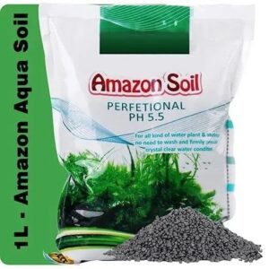 Amazon Premium Planted Aquarium Soil | Safe Substrate for Aquatic Plants | (Amazon Soil 1L)