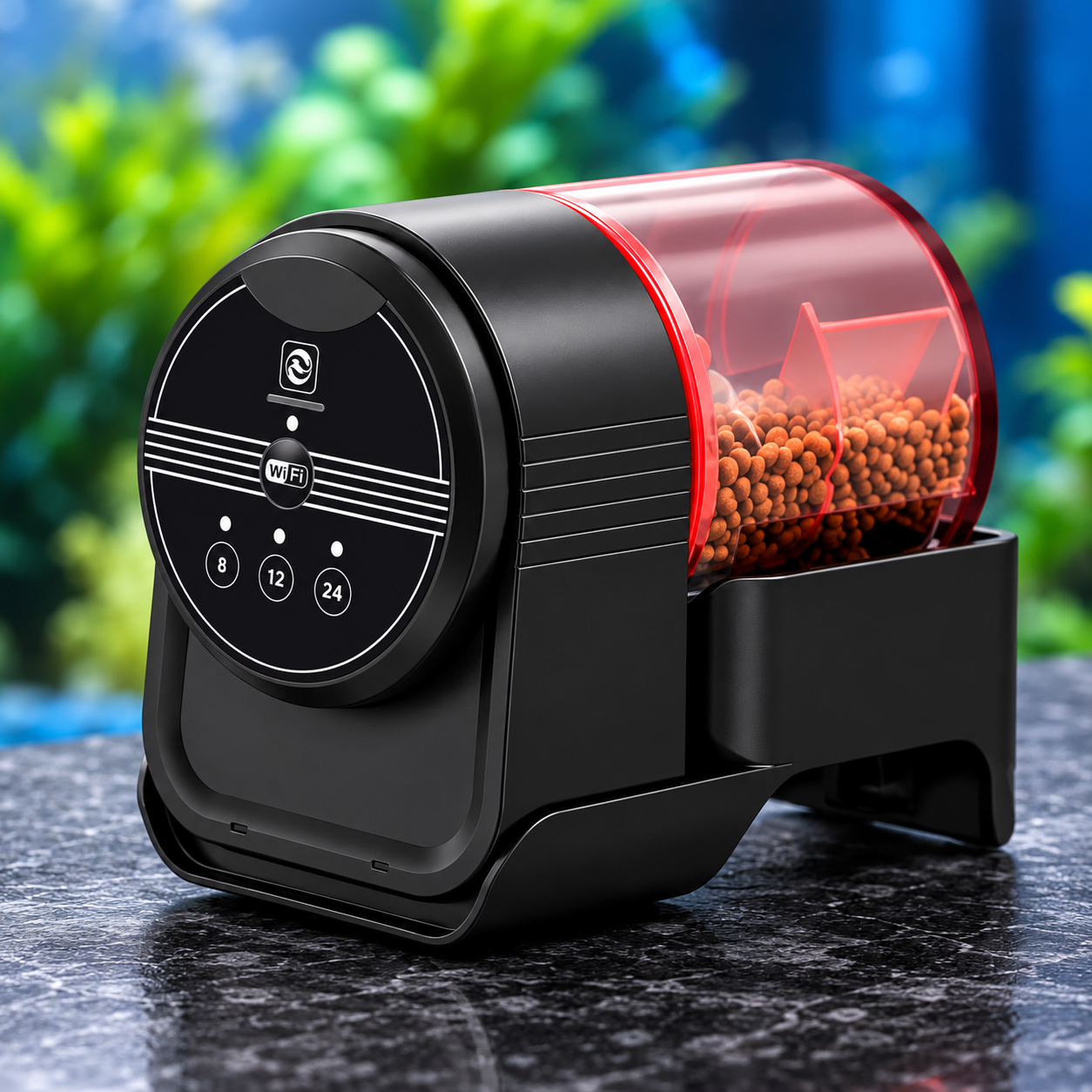 SunSun ZK series intelligent automatic feeder ZK-13 Intelligent Automatic Feeder for aquariums/fish tanks - Image 5