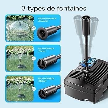 SunSun CUF-5000 3in1 Filter & 2000l Fountain 42W & 9W UV-Clarifier - Image 6