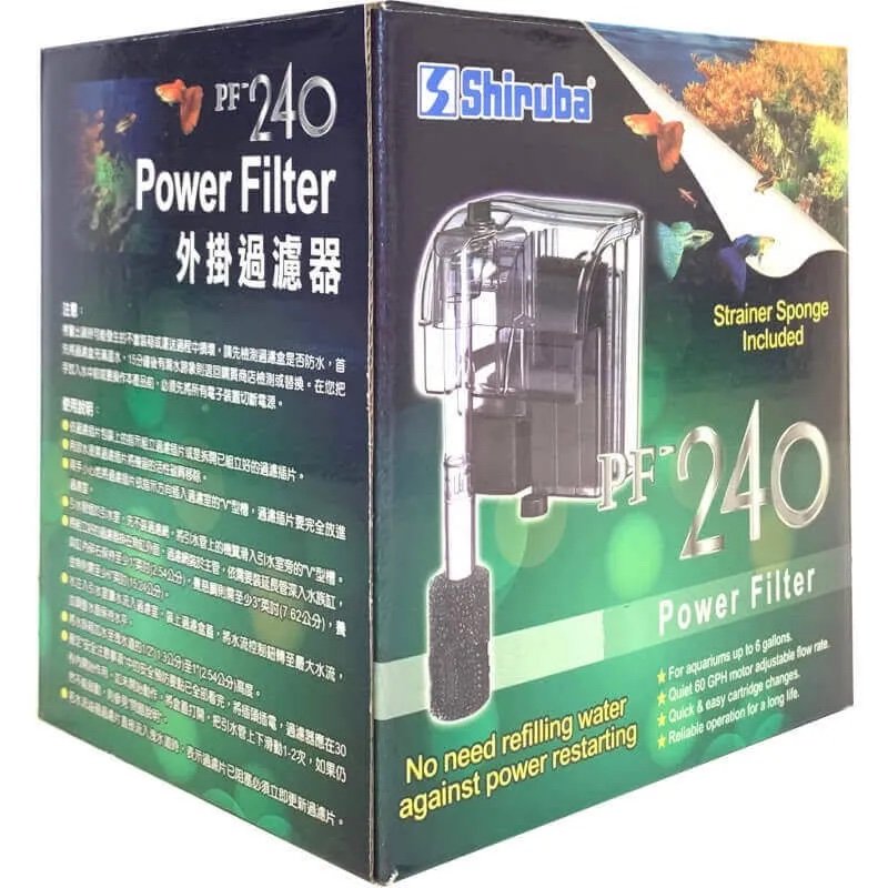 SHIRUBA Hang-On Filter PF240 - Image 2