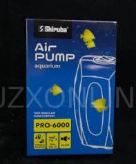 SHIRUBA PRO-6000 2 OUTLET AIR PUMP