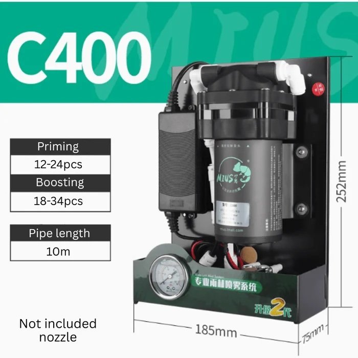MIUS C400 Professional Rainforest Spray System - Image 2
