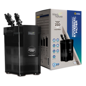AquaNature® Tranquil Flow Professional External Canister Filters Spare Parts (Tranquil Flow - 250 Ultra Power, Canister Filter)(Suitable for 250L Aquarium -Pump Output 840 L/H)