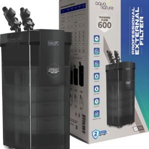 AquaNature Tranquil Flow
Professional External Canister Filter
With Fully Loaded Media For Freshwater & Saltwater Aquarium
600ml- ultra power