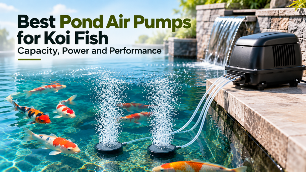 best pond air pump for koi
