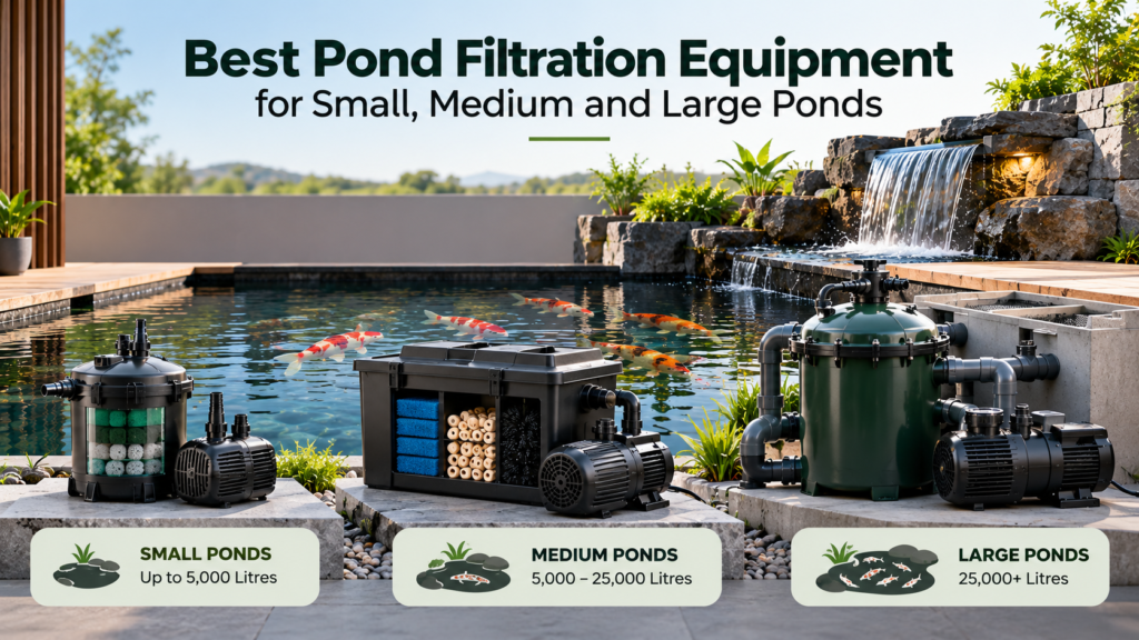 best pond filtration equipment