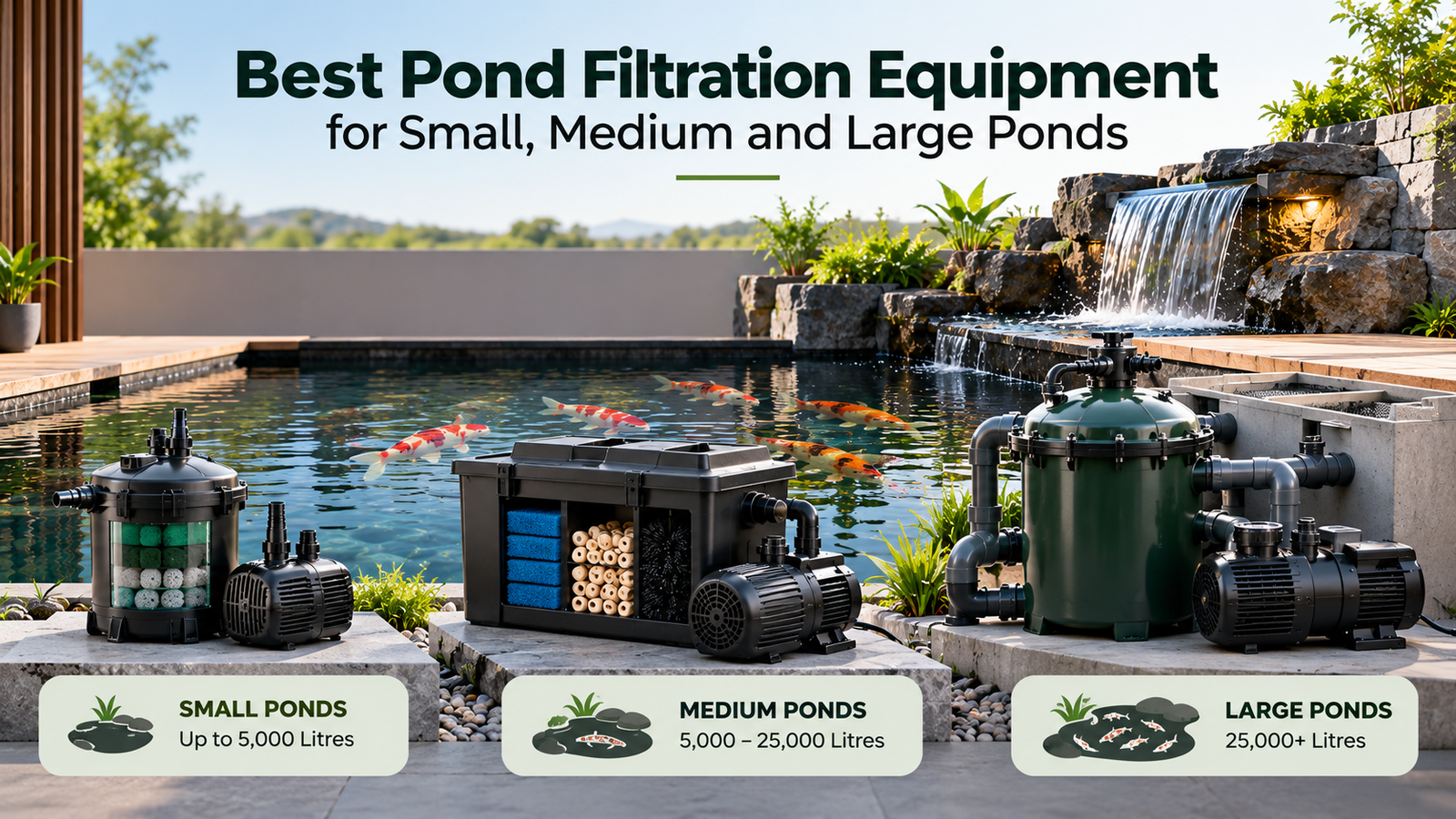 best pond filtration equipment
