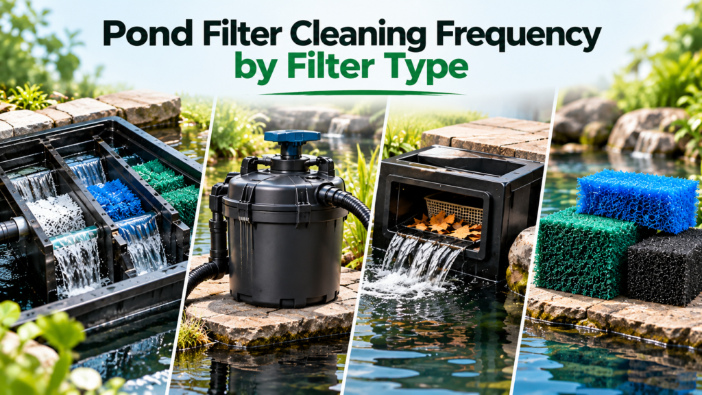How Often Should You Clean a Pond Filter?