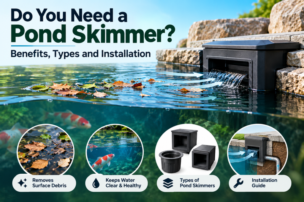 pond skimmer benefits